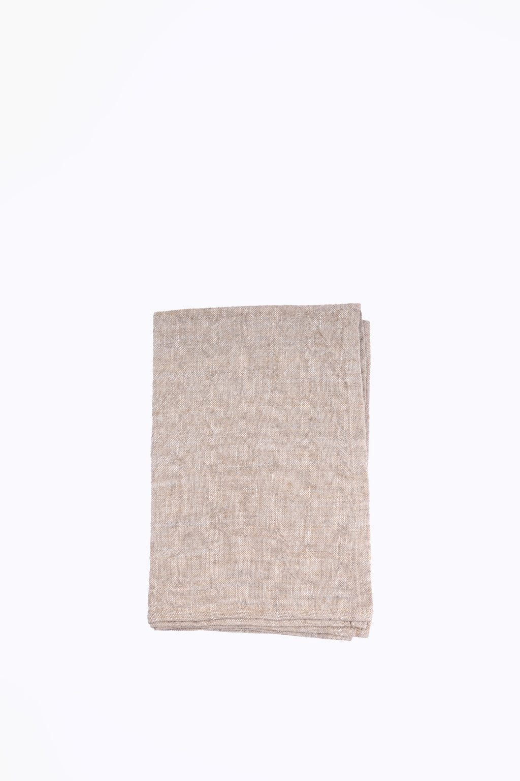Italian Linen Tea Towel | White Melange