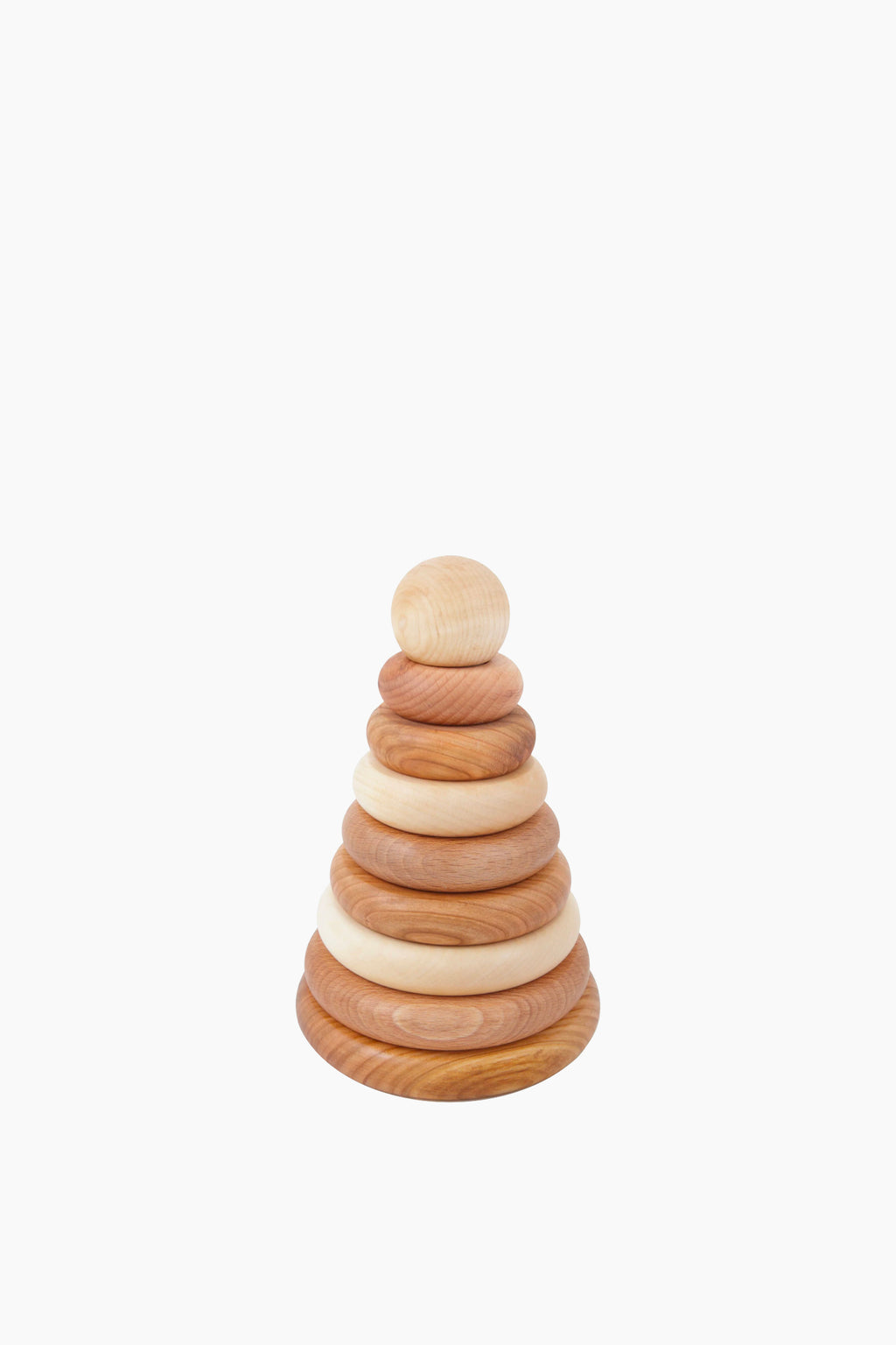Wooden Round Pyramid