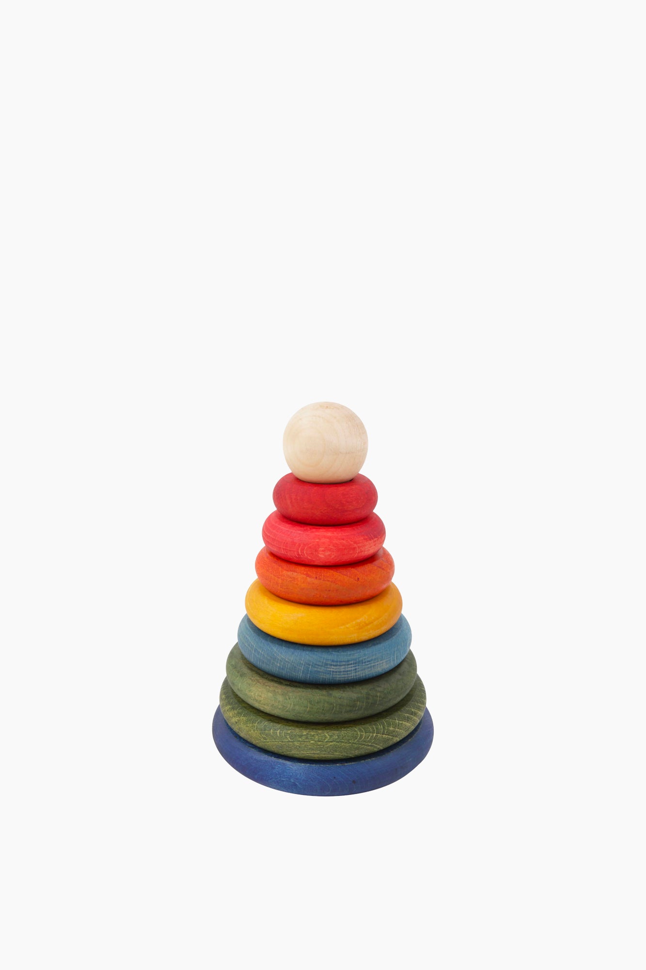Wooden Round Pyramid