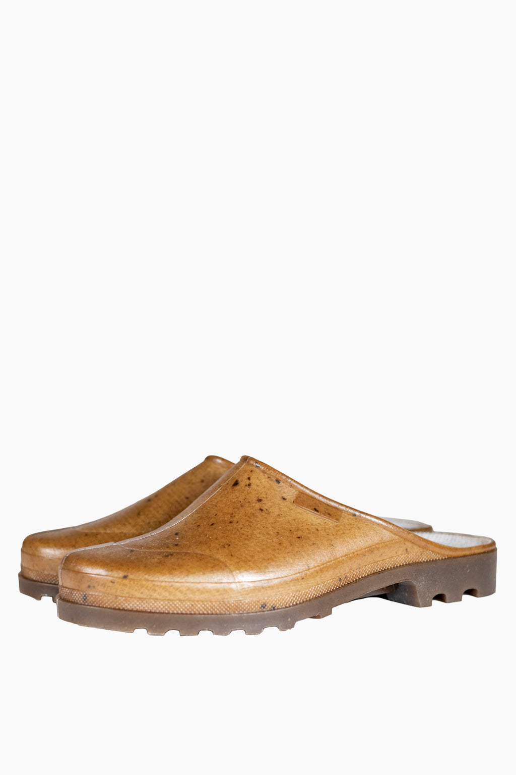French Recycled Hemp Mules in Sepia