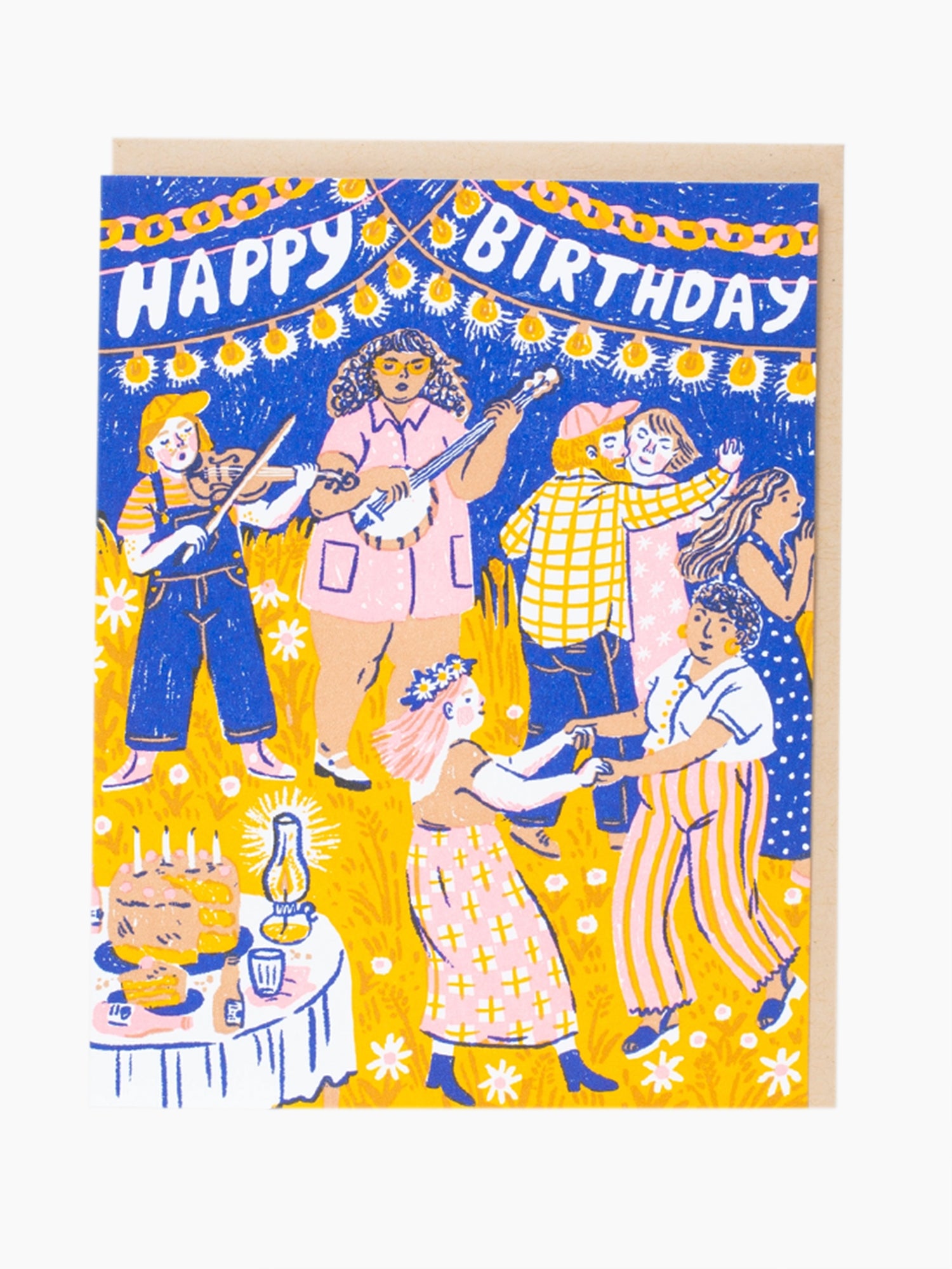 Birthday Dance Card