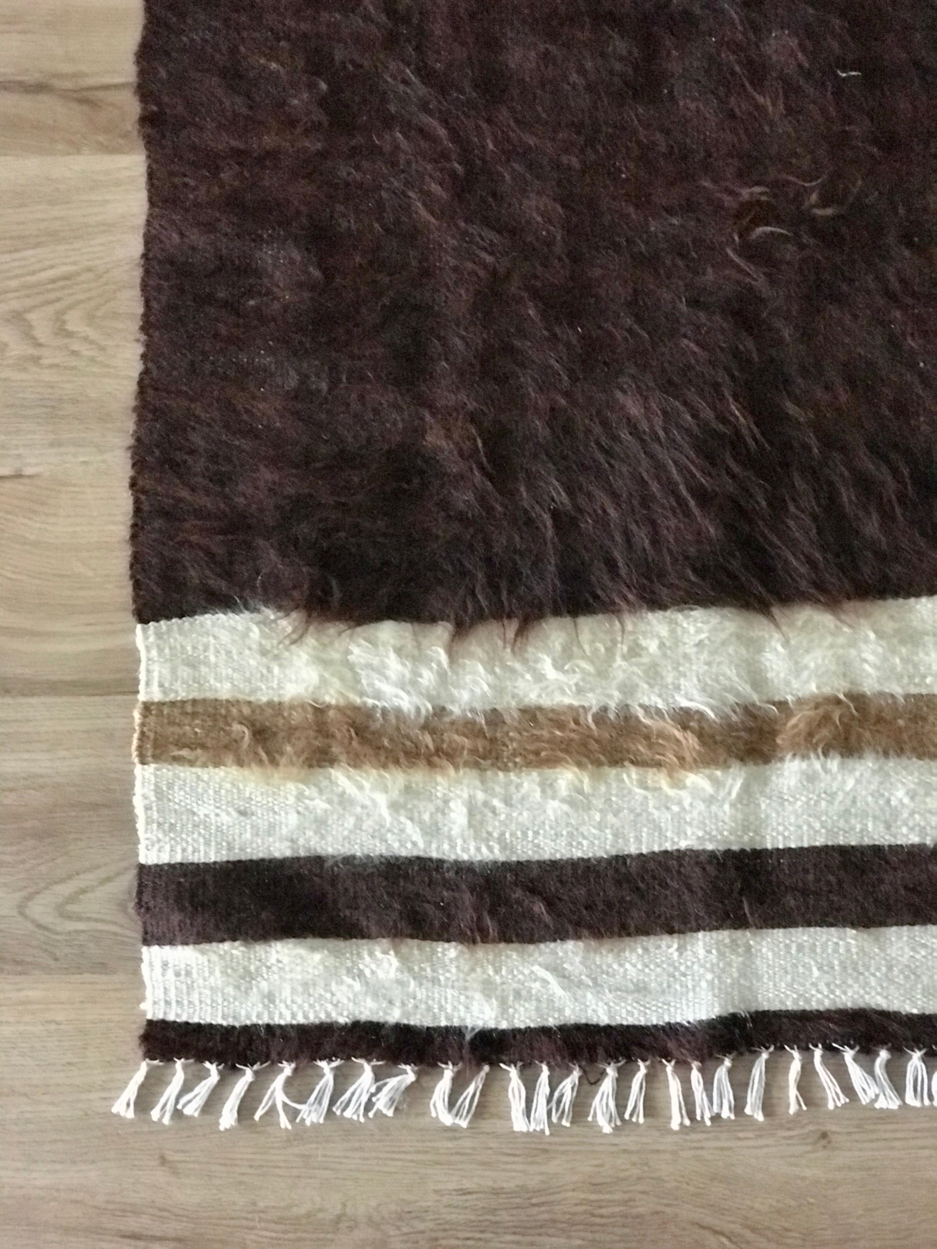 Antique Mohair Rug