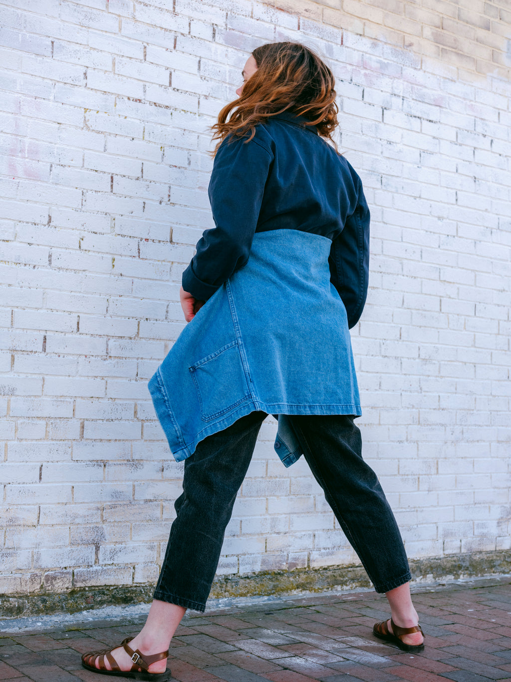 French Recycled Hemp Fisherman Sandals in Sepia