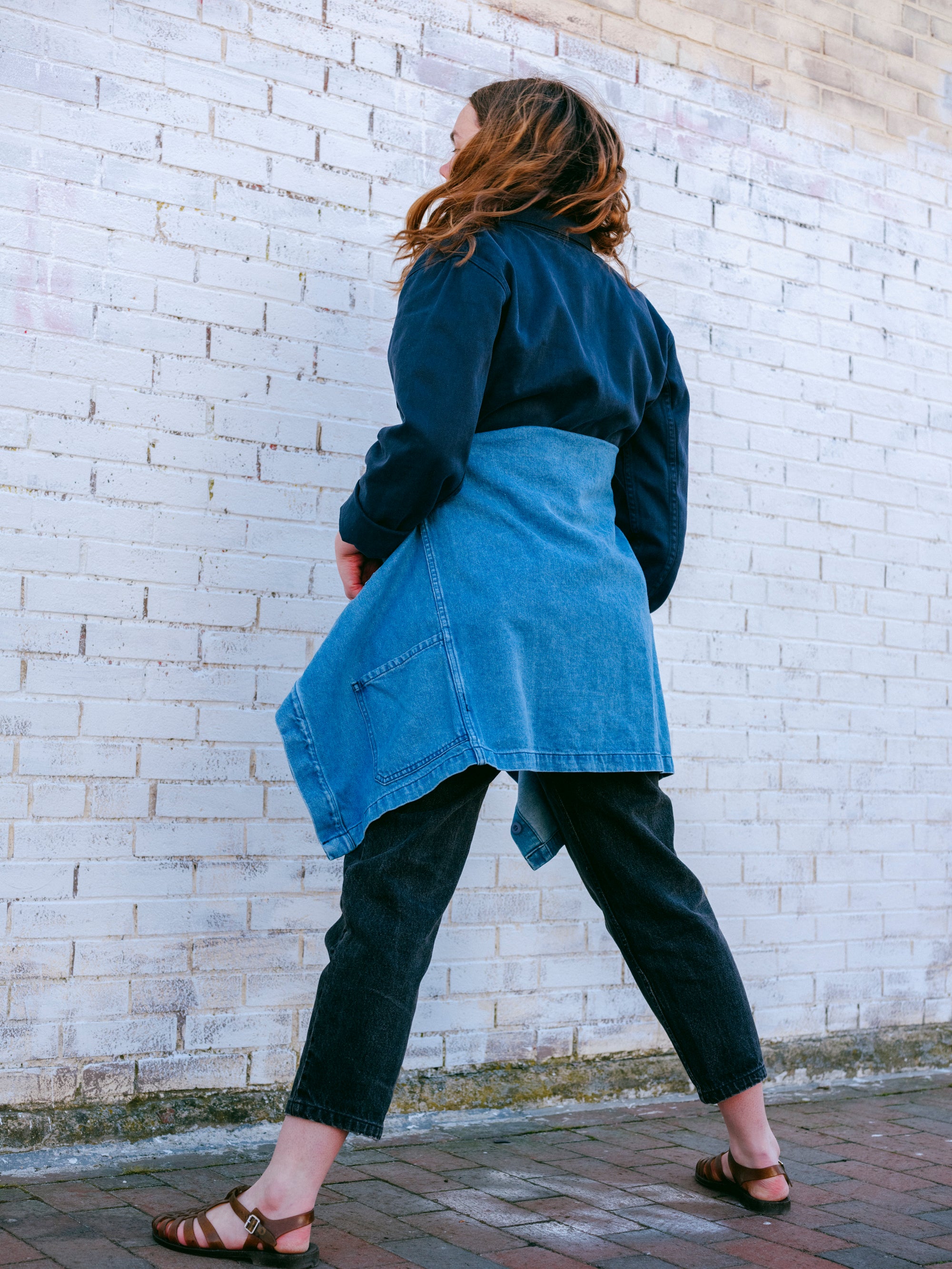 French Recycled Hemp Fisherman Sandals in Sepia