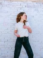 Jung Tee | Washed White