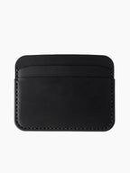Round Luxe Wallet Plus | Black Chromexcel