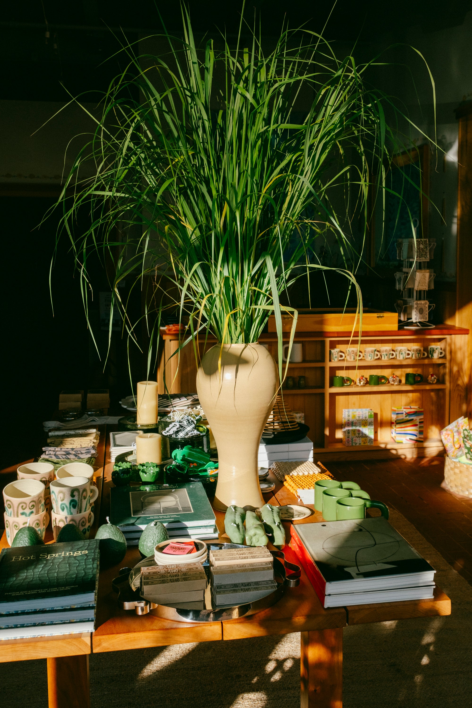 Large Beeswax Pillar