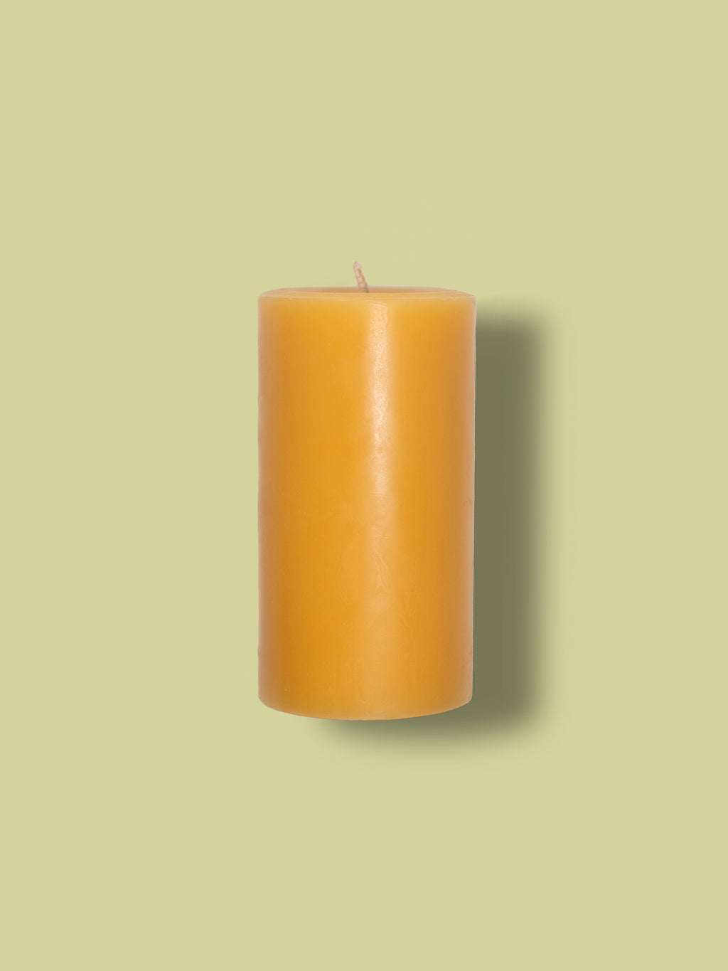 Large Beeswax Pillar