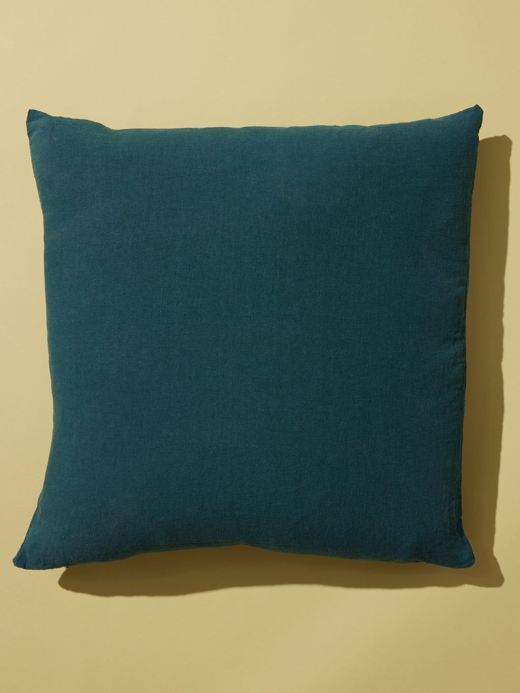 Linen Throw Pillow | Peacock