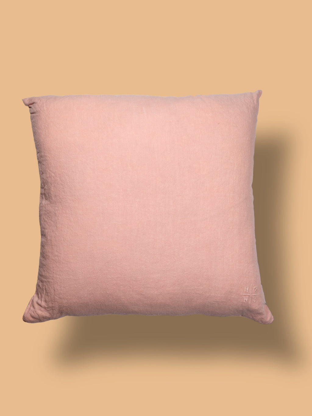 Linen Throw Pillow | Blush