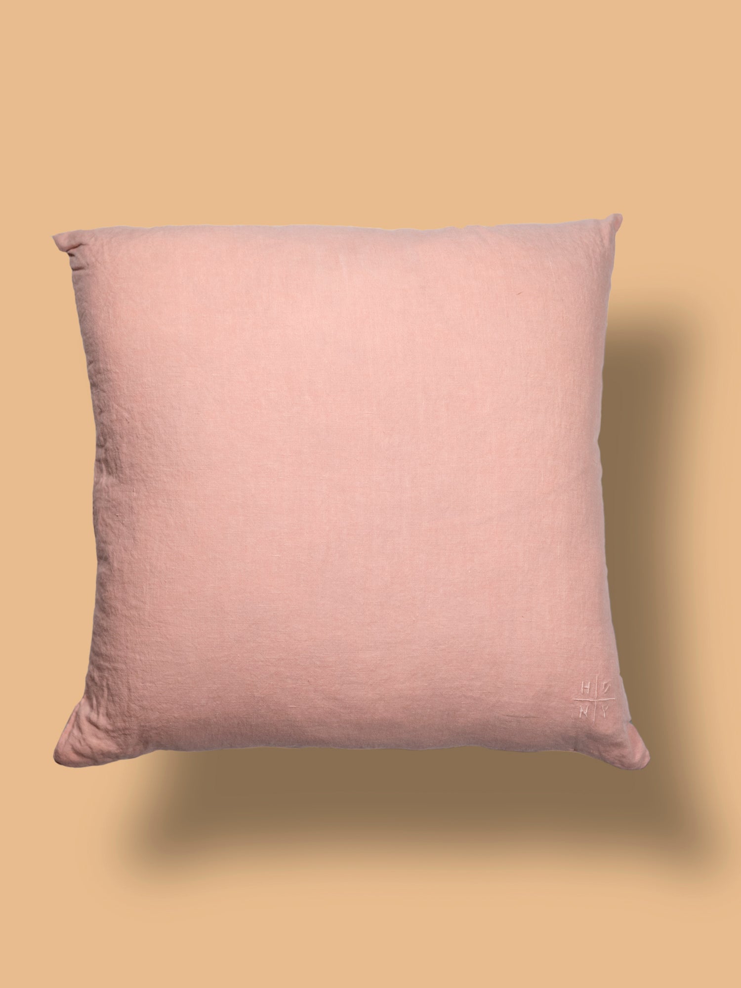 Linen Throw Pillow | Blush