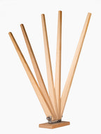 5 Peg Oak Towel Dryer