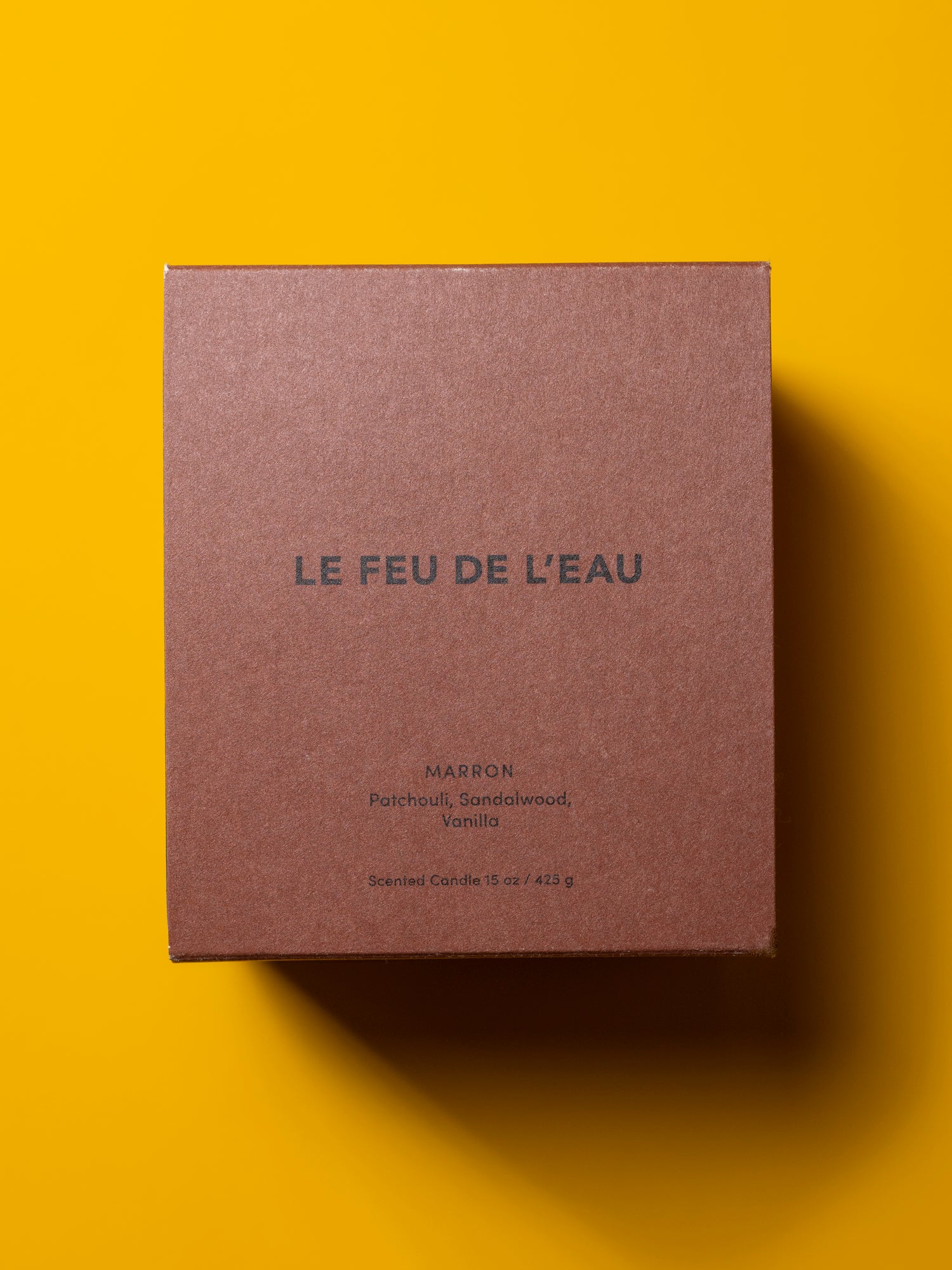 Marron Artisanal Candle