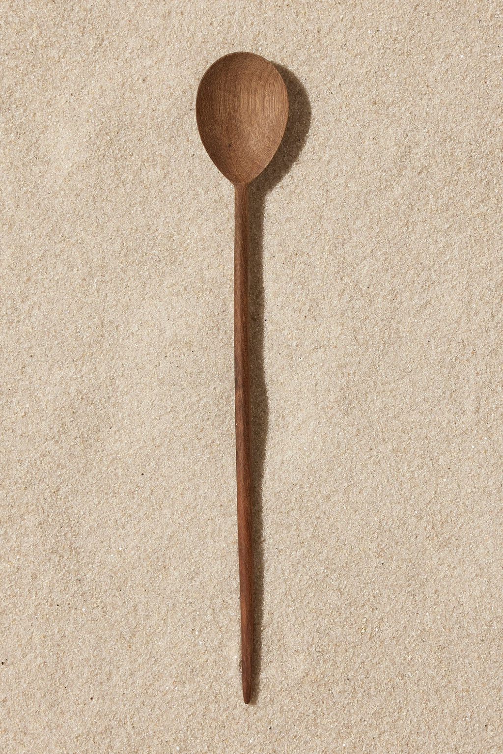 Hand Carved Walnut Spoon | Tall