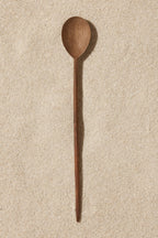 Hand Carved Walnut Spoon | Tall