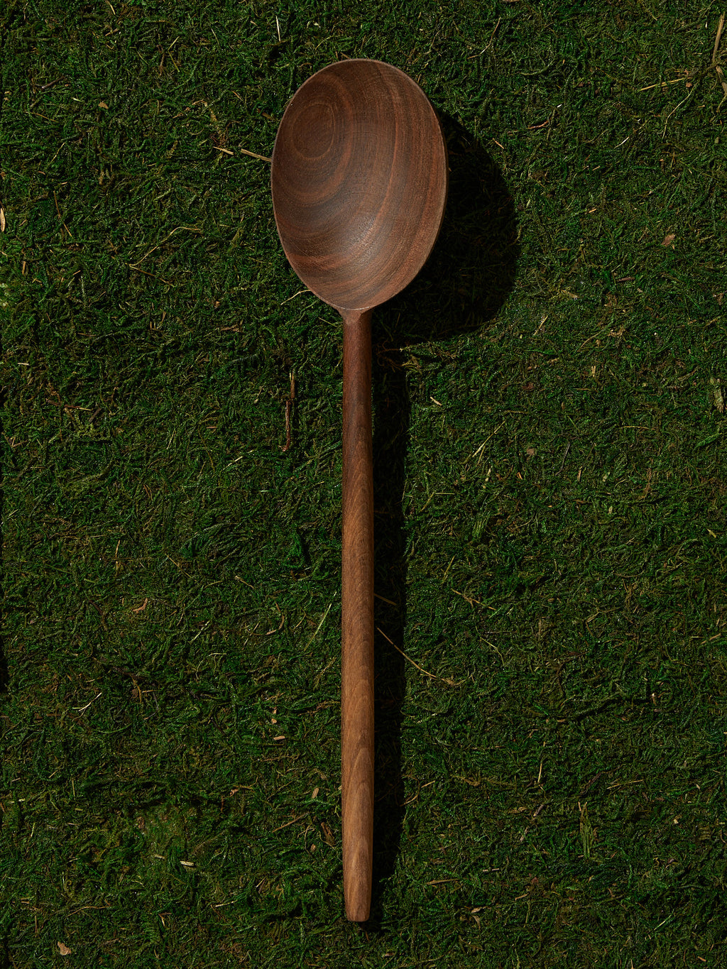 Hand Carved Walnut Spoon | Large