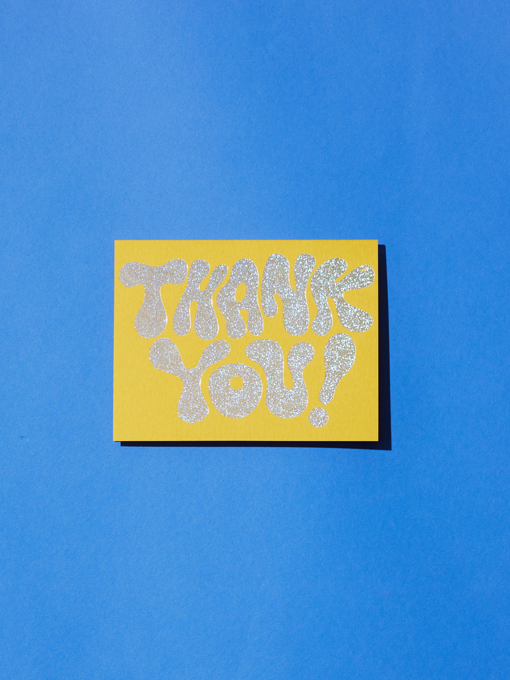 Hologram Foil Thank You Card