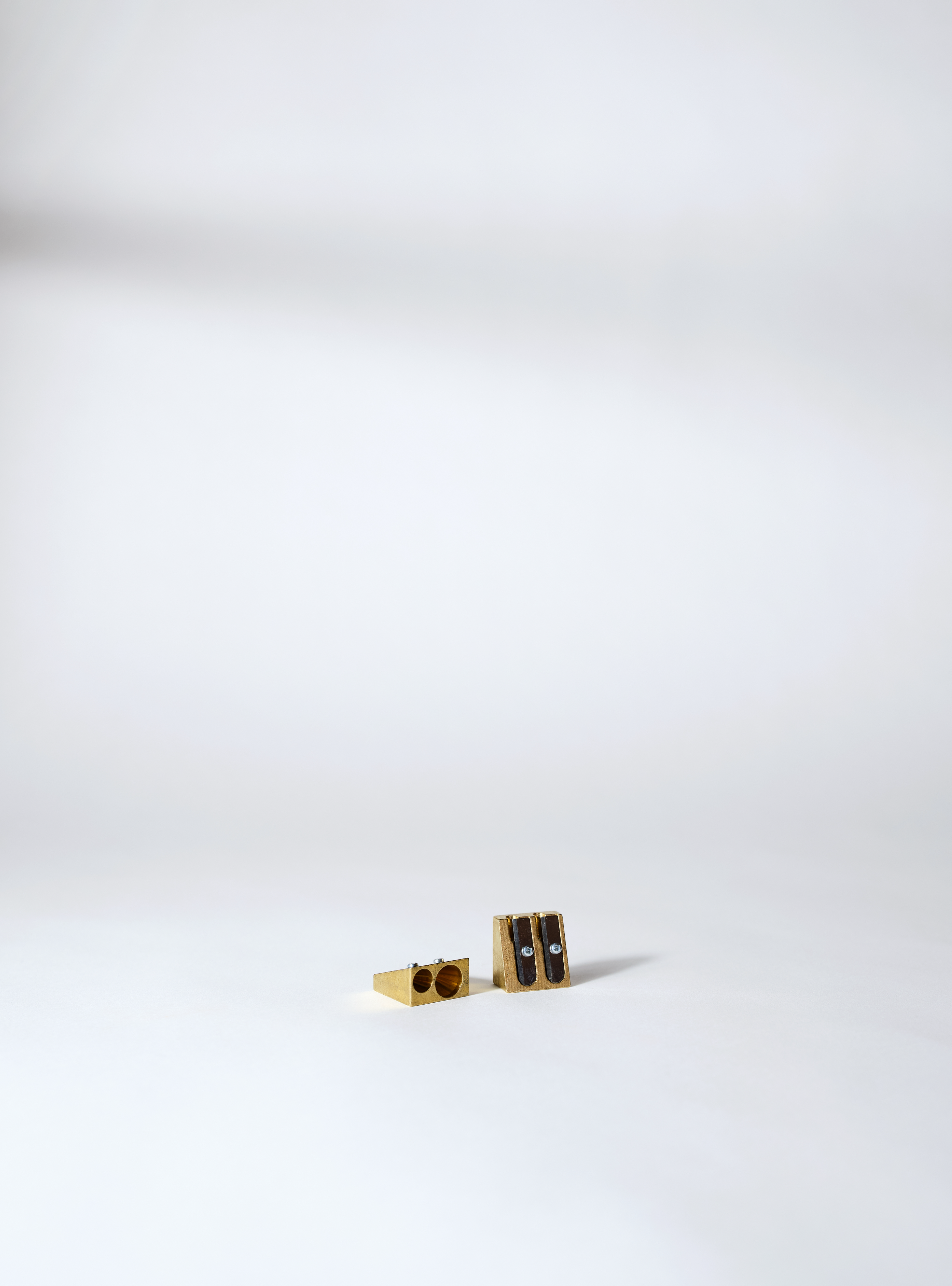 Triangular Brass Sharpener