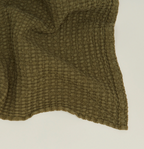 Olive Waffle Hand Towel