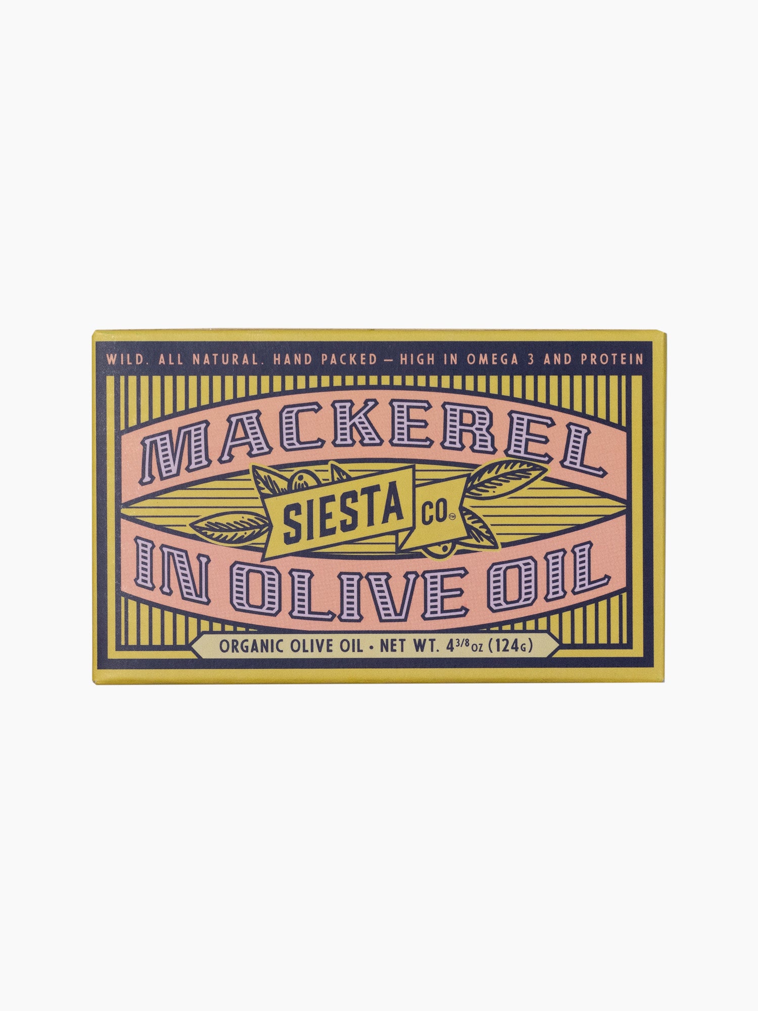 Mackerel in Organic Extra Virgin Olive Oil