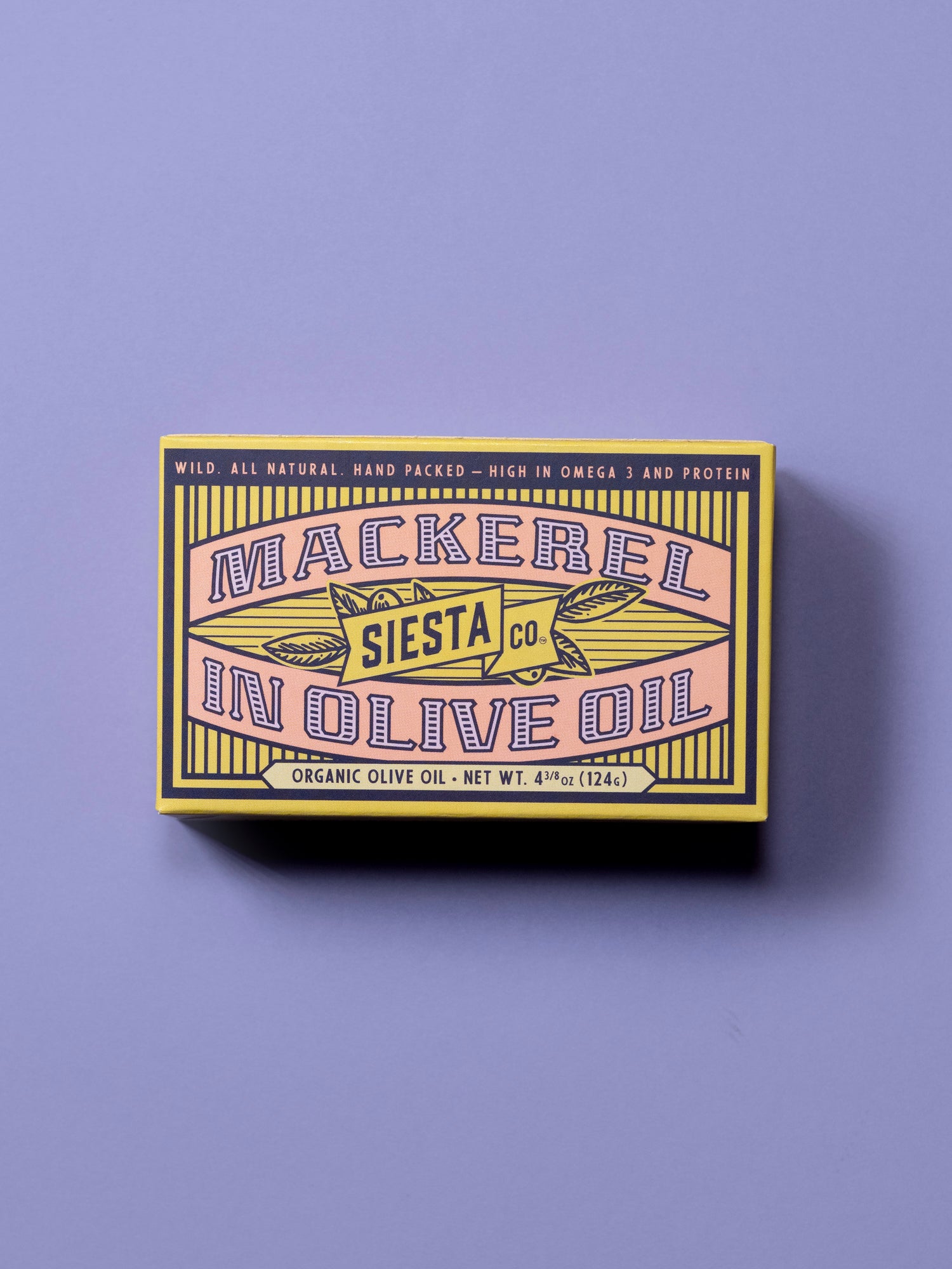 Mackerel in Organic Extra Virgin Olive Oil