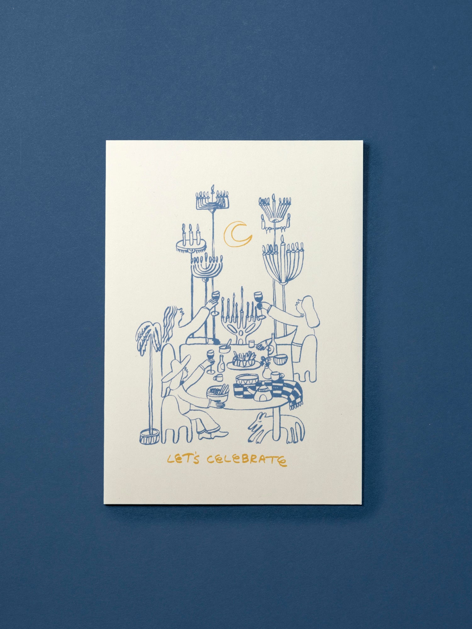 Let’s Celebrate Menorah Card