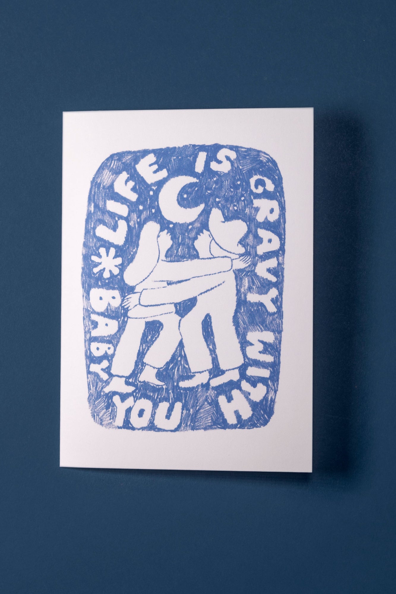 Life is Gravy With You Baby Card