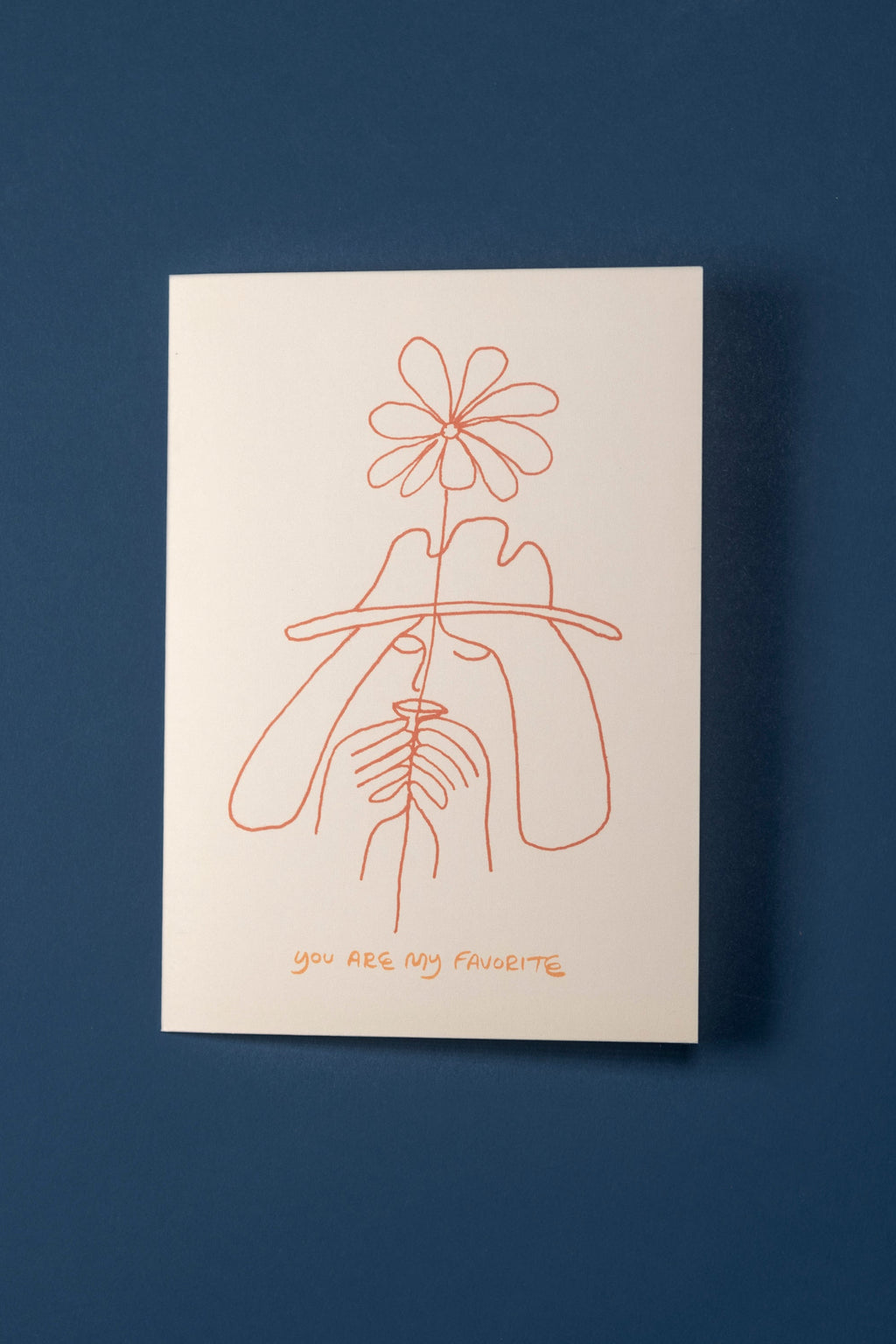You Are My Favorite Flower Card