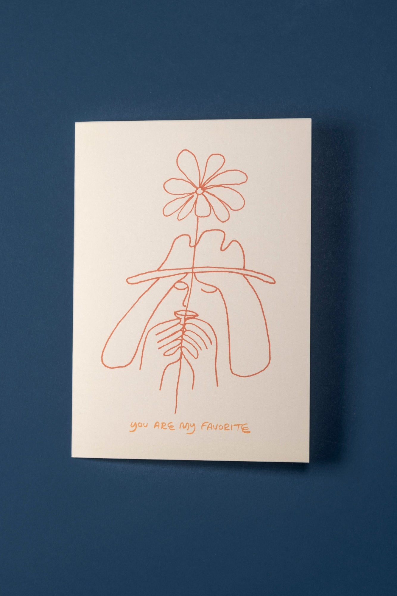 You Are My Favorite Flower Card