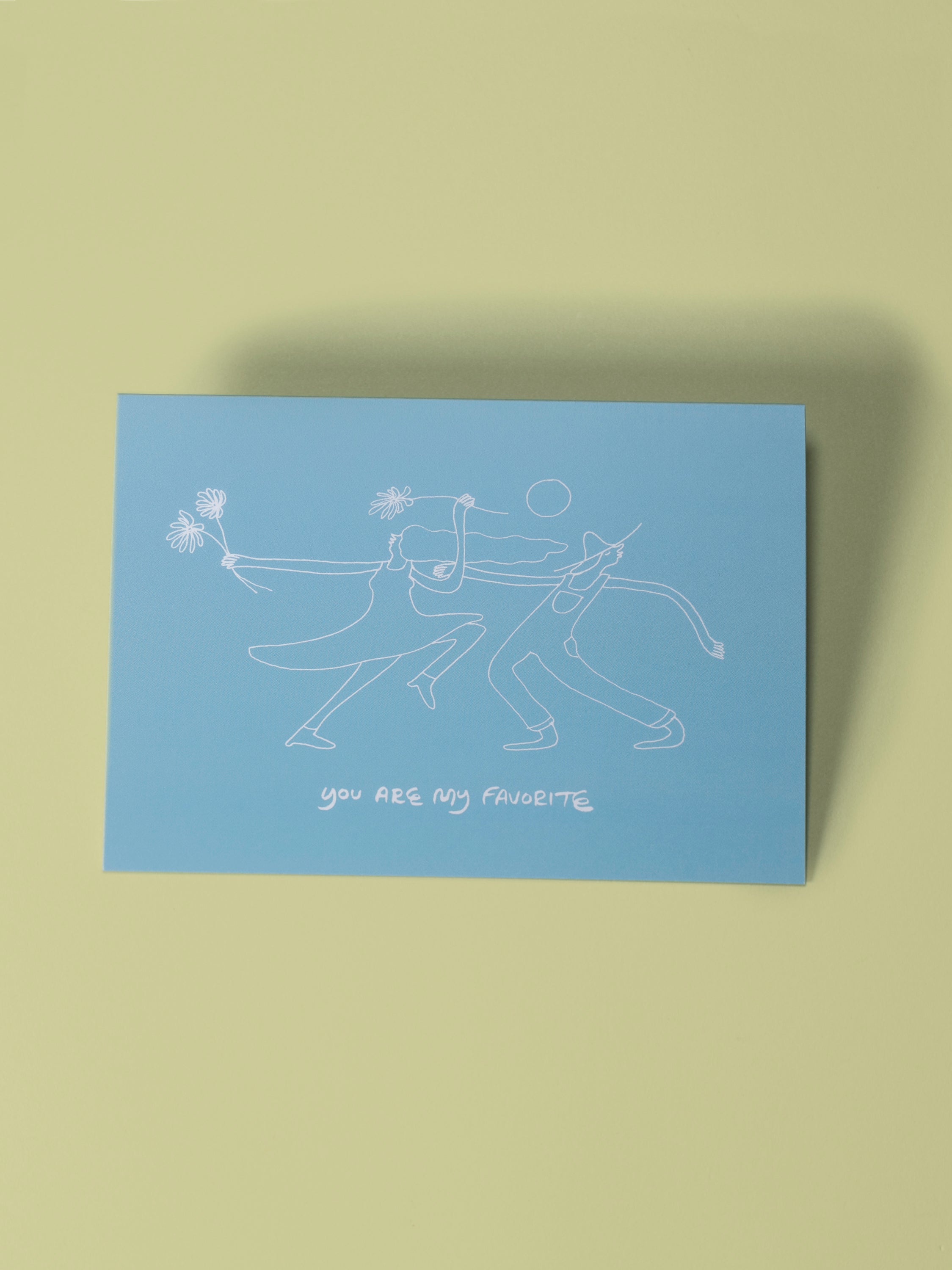 You Are My Favorite Dancing Card